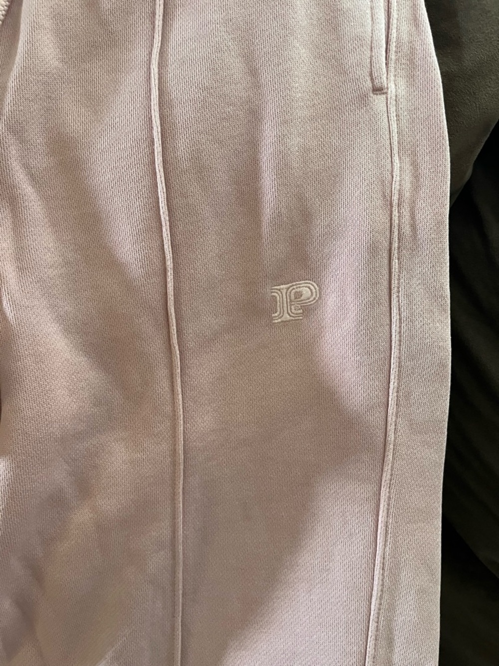 PINK Victoria's Secret Dusty Pink Fleece Sweatpants - Picture 3 of 6